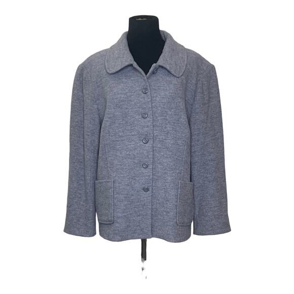 Pendleton gray wool buttoned jacket blazer size XL - Picture 12 of 12